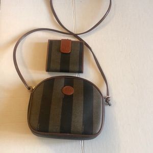 Fendi Vintage Crossbody Bag and Wallet